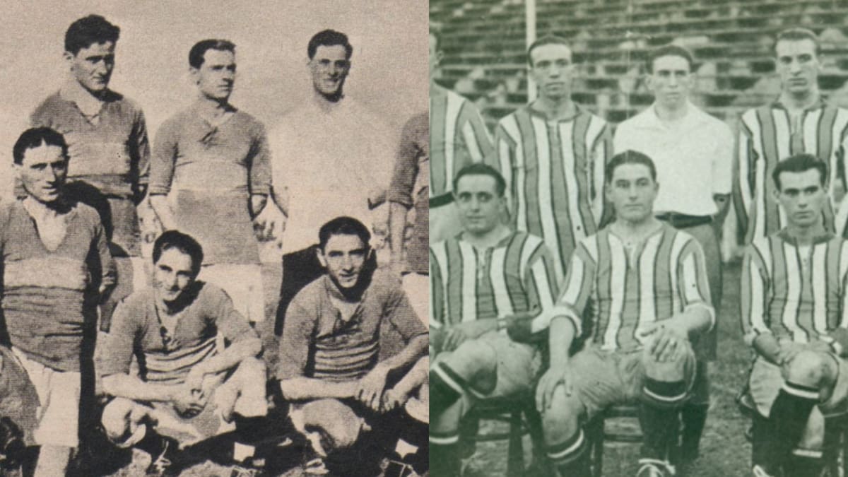Boca y River, campeones el mismo día de 1921.