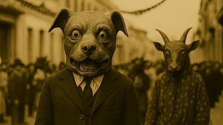 Therians a comienzos del siglo XX: el verdadero origen detrás de las fotos que intrigan a las redes