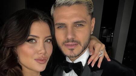 Wanda Nara y Mauro Icardi. Foto: Instagram/wanda_nara