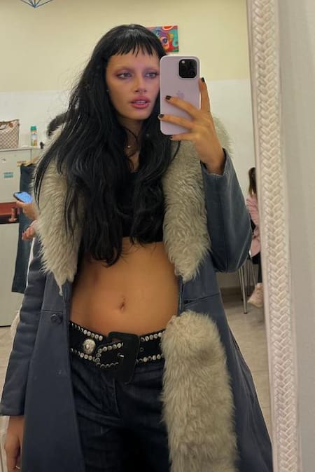 Oriana Sabatini, cambio de look. Foto: Twitter/orisabatini.