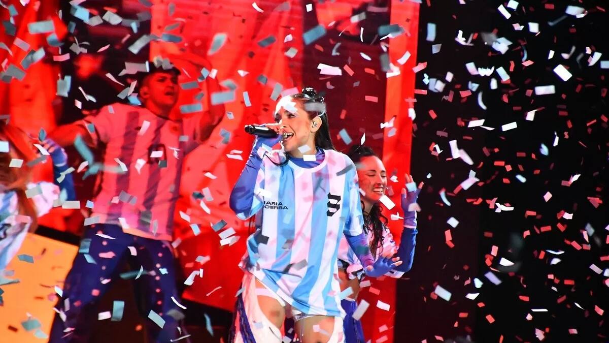 Confirmado: María Becerra cantará el Himno Nacional Argentino en la final del Mundial ante España