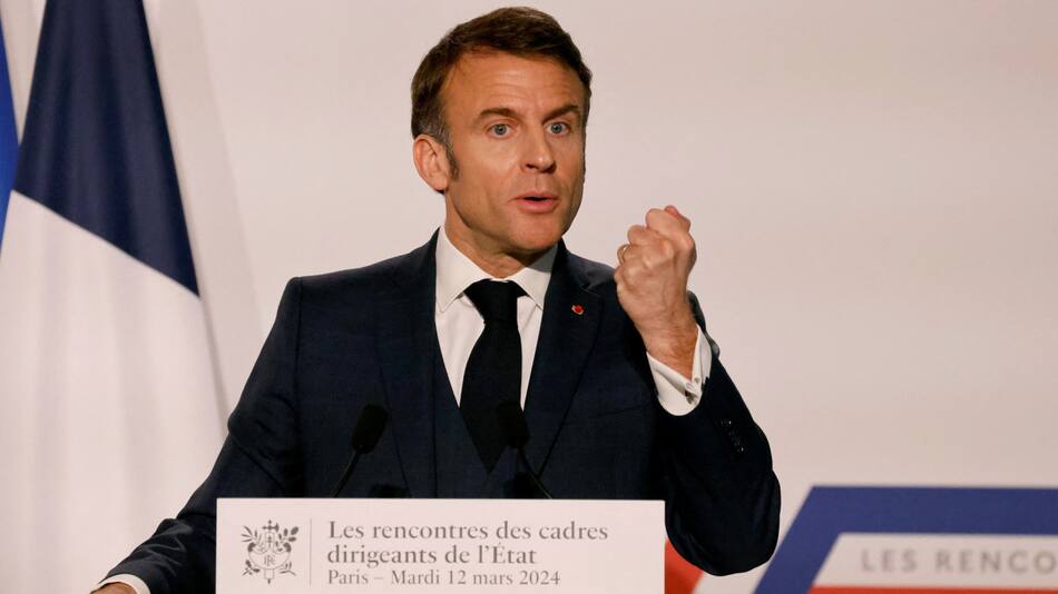 Emmanuel Macron, presidente de Francia. Foto: Reuters