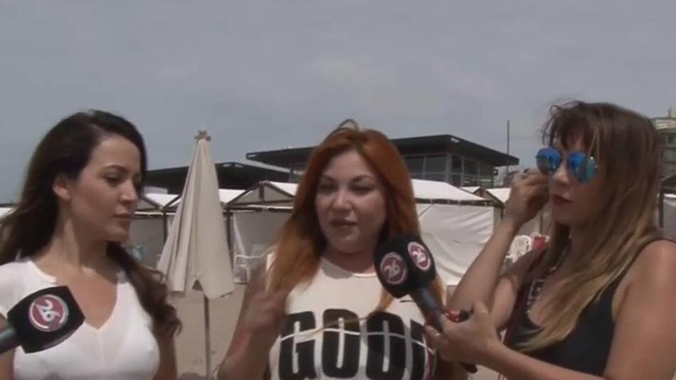 Bandana en Mar del Plata con Canal 26