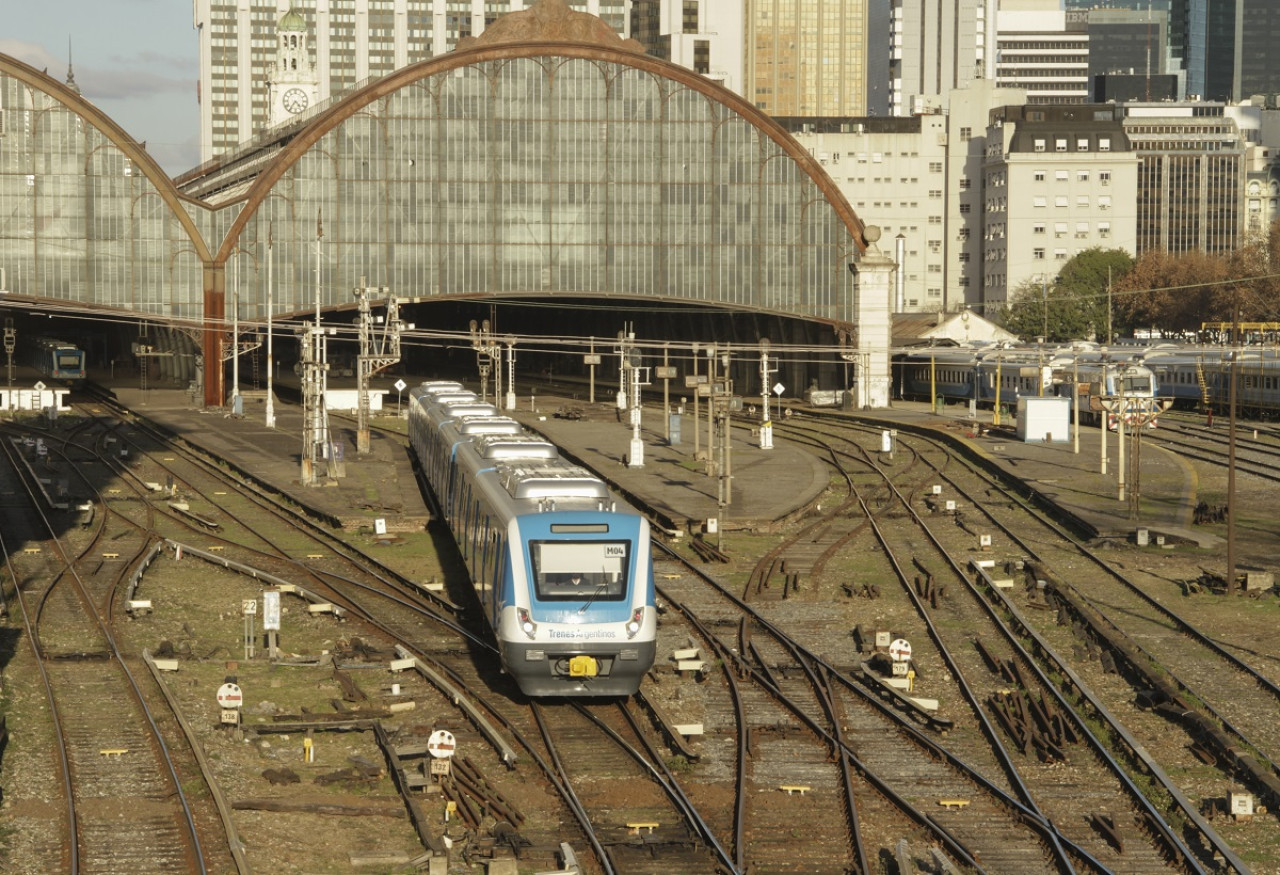 Tren de la línea Mitre. Foto: NA.