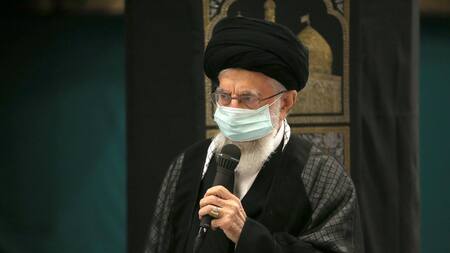 Ayatollah Ali Khamenei, líder supremo de Irán. Foto: EFE.