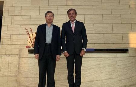 Luis María Kreckler, embajador argentino en China, NA