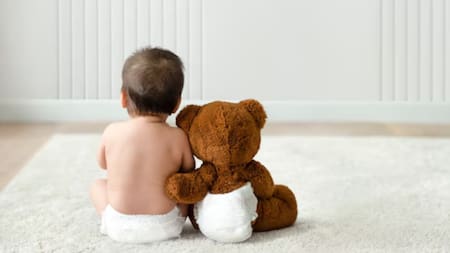 Pañales; bebés. Foto: Freepik