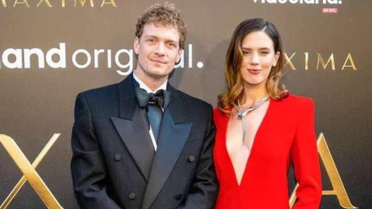 Delfina Chaves en la avant premiere de la serie “Máxima”. Foto NA.