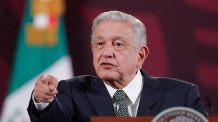 El presidente de México, Andrés Manuel López Obrador. Foto: EFE