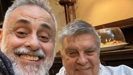 Jorge Rial y Luis Ventura. Foto: Twitter.