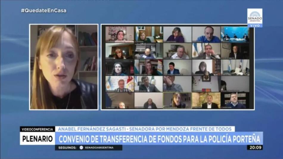 Senado debate en comisión la quita de fondos a la Ciudad