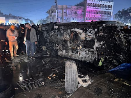 Ataque en Bagdad, Irak. Foto: Reuters.