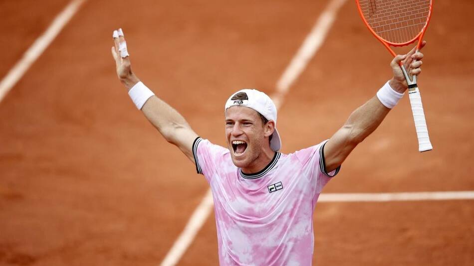 Diego Schwartzman, Roland Garros. EFE.