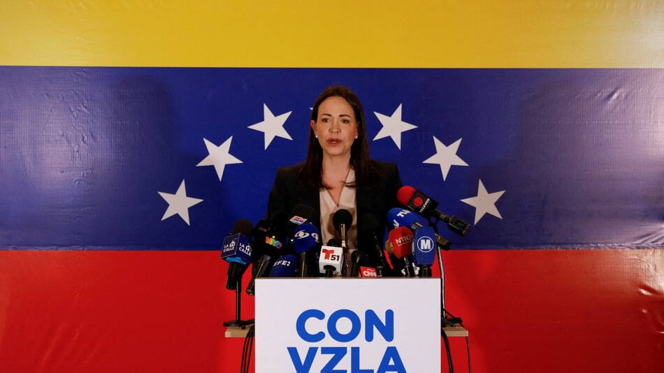 Corina Machado, Venezuela. Foto: Reuters