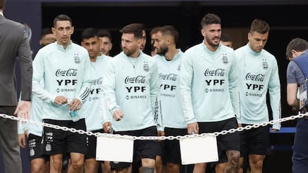 Selección argentina en Wembley. Foto: REUTERS.