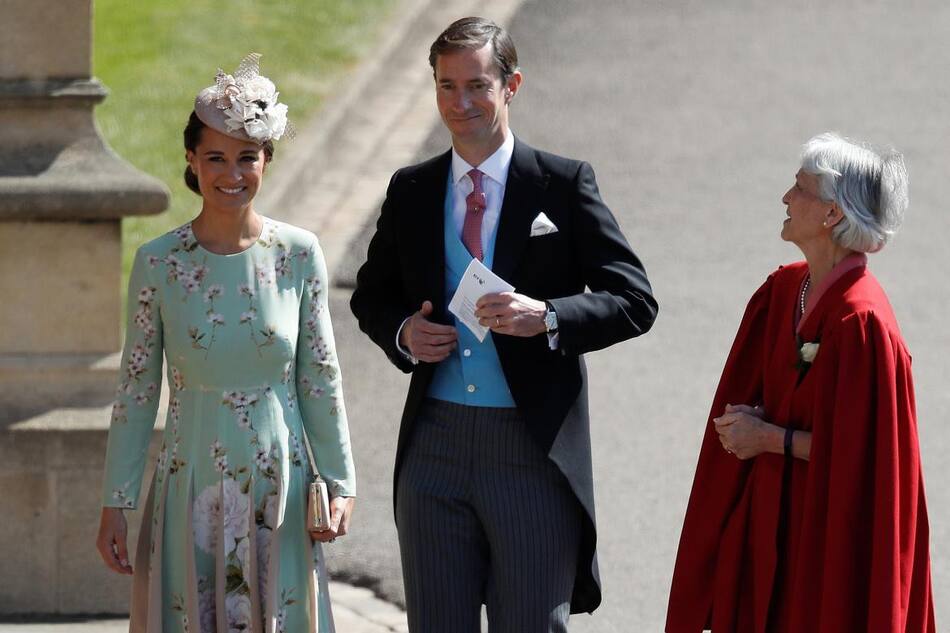 Pippa Middleton y James Matthews - Boda Real entre Harry y Meghan (Reuters)