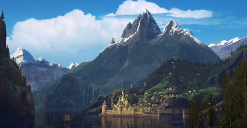 Reino de  “Arendelle. Foto: Captura de pantalla