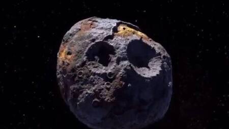 El asteroide Psyche valdría unos 10.000 cuatrillones de dólares