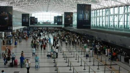 Aeropuerto de Ezeiza. Foto: NA.