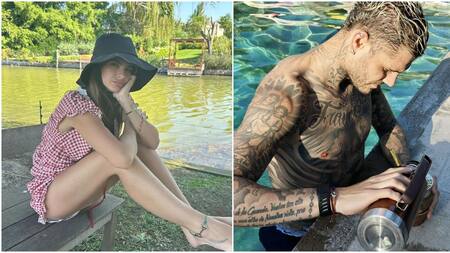 La China Suárez y Mauro Icardi. Foto: Instagram.