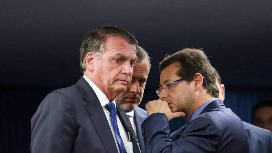 Jair Bolsonaro en el juicio en su contra. Foto: Reuters/Gustavo Moreno.
