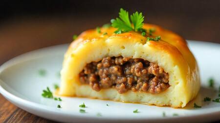 Pastel de papa. Foto: Freepik.