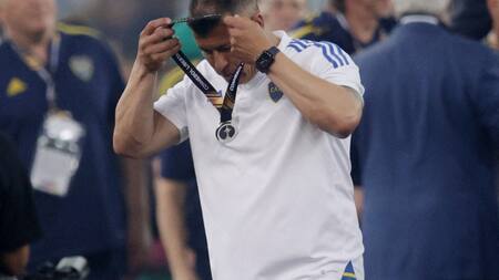 Jorge Almirón no ganó ningún título durante su etapa en Boca. Foto: Reuters.