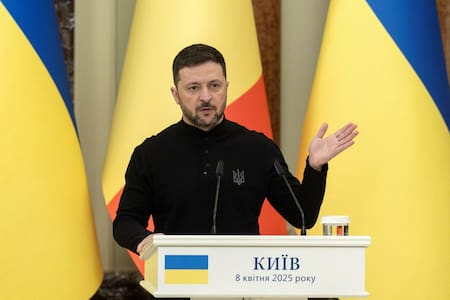 Volodímir Zelenski, presidente de Ucrania. Foto: Reuters (Thomas Peter)