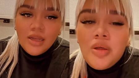 El descargo de Morena Rial. Foto: captura video.