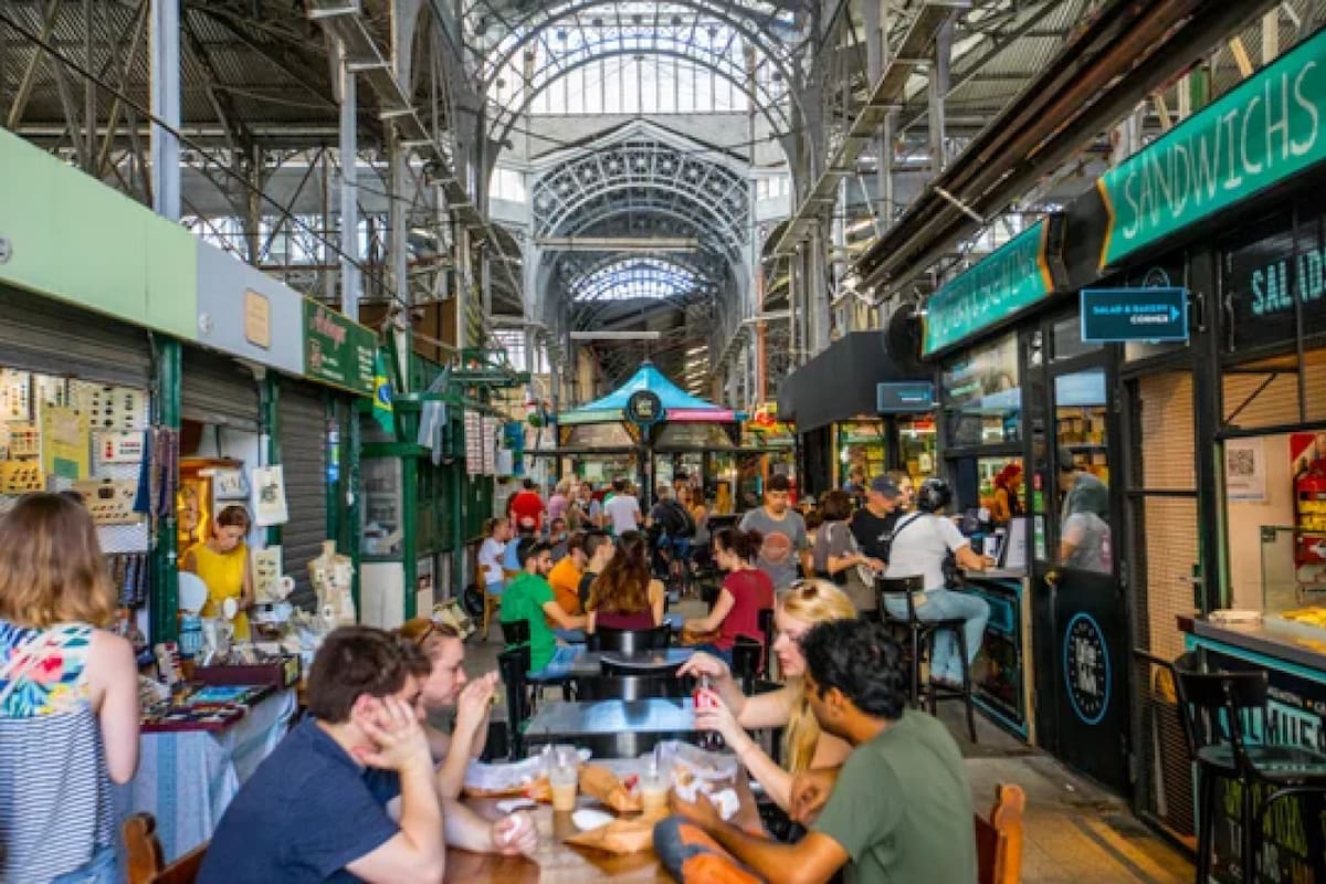 Mercado de San Telmo. Foto NA.