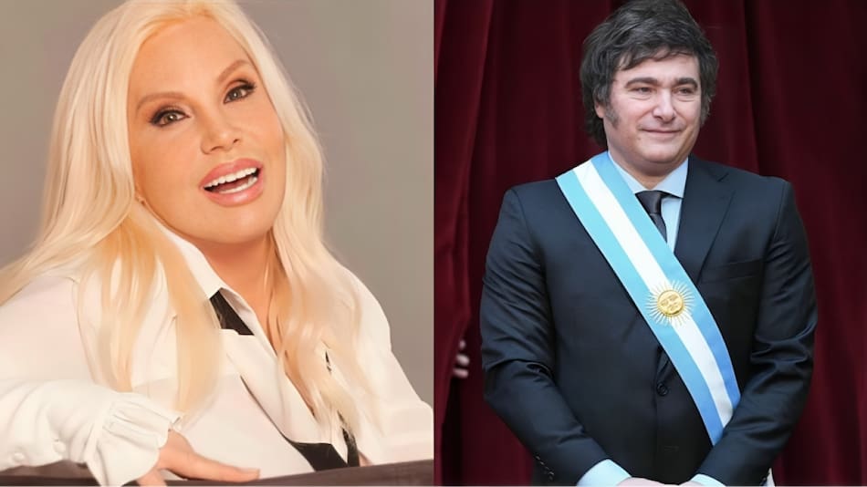 Susana Giménez y Javier Milei. Foto: Instagram.