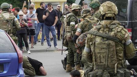 Rebelión del grupo Wagner en Rusia. Foto: EFE