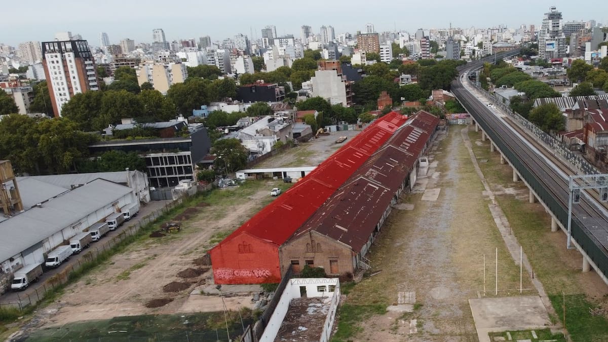 El Parque del Maldonado actualmente, en Palermo