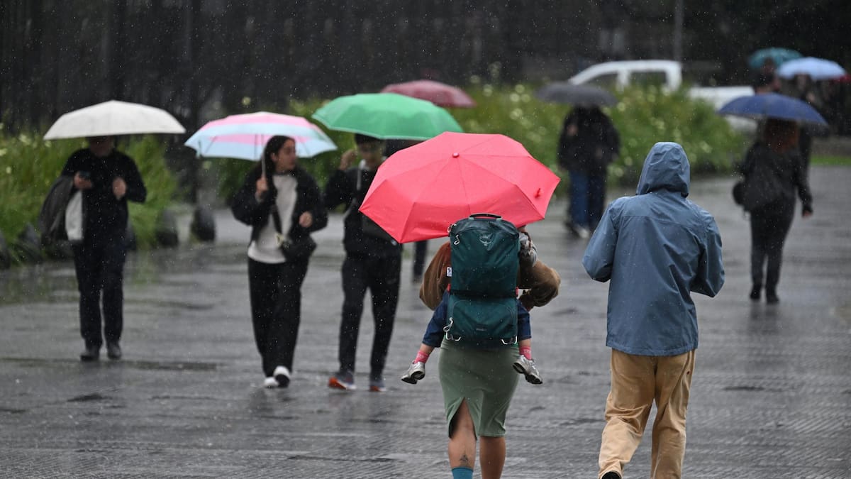 Lluvia en Buenos Aires