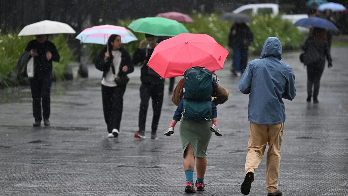 Lluvia en Buenos Aires