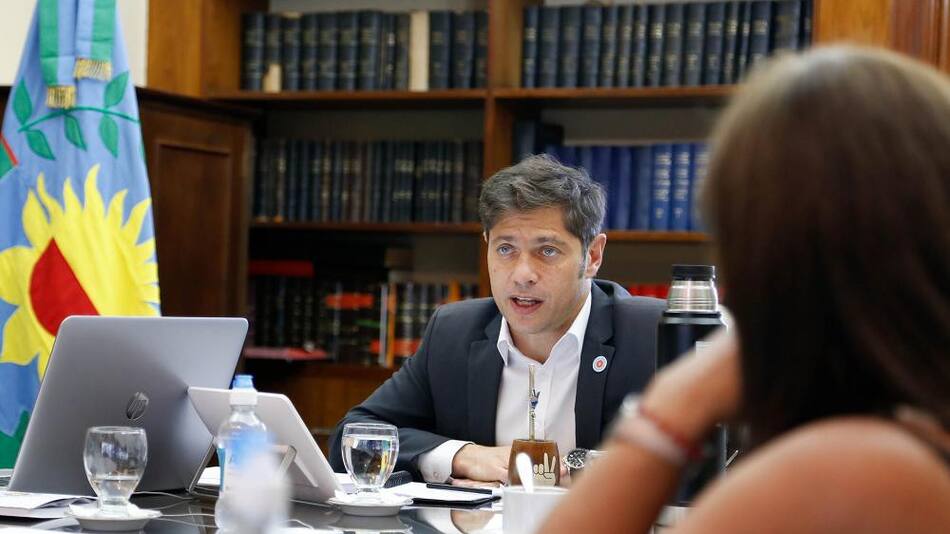 Axel Kicillof, gobernador de provincia de Buenos Aires, NA