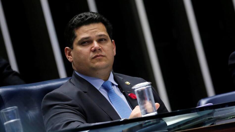 Presidente del Senado de Brasil, Davi Alcolumbre,