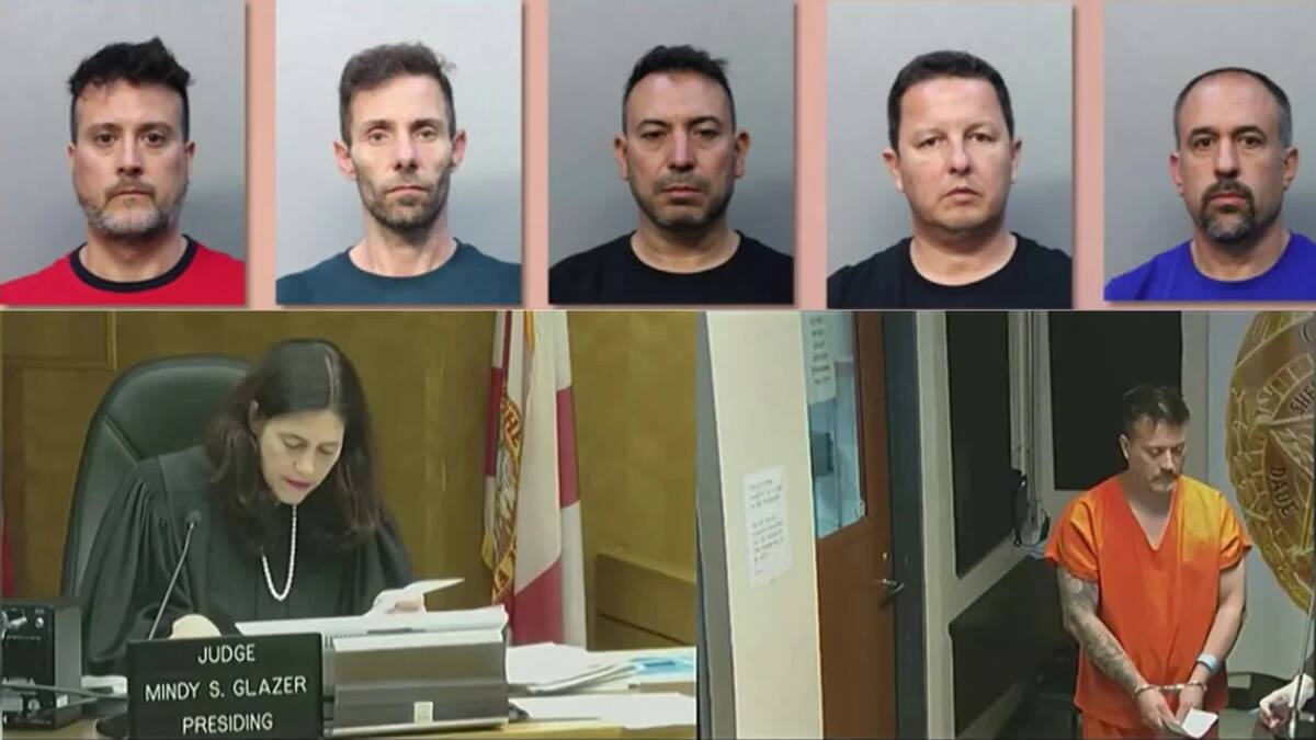 Argentinos detenidos por robar en un shopping de Miami.