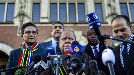 Naledi Pandor, ministra de Relaciones Internacionales de Sudáfrica. Foto: EFE.