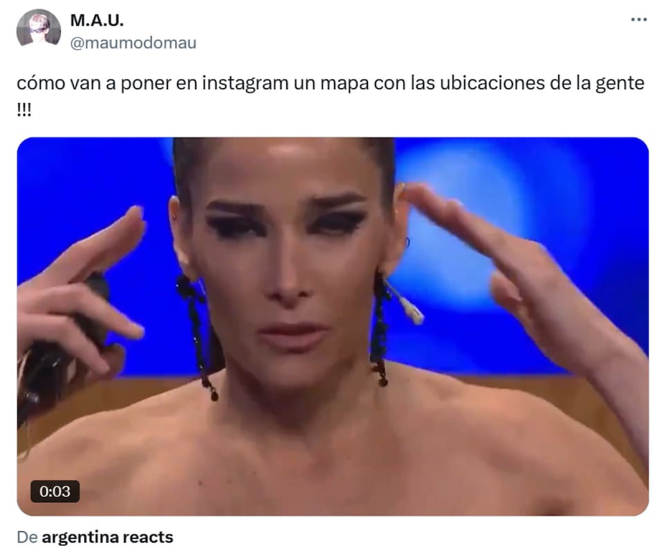 Las reacciones en la red social X.