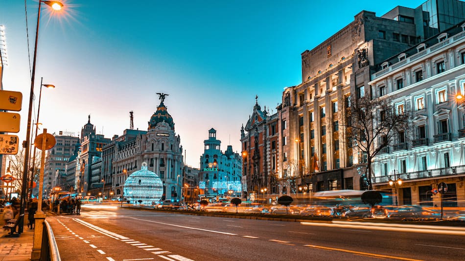Madrid, ciudad, España. Fuente: Unsplash