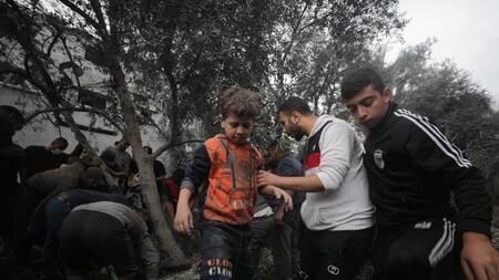 Guerra en Gaza. Foto: EFE