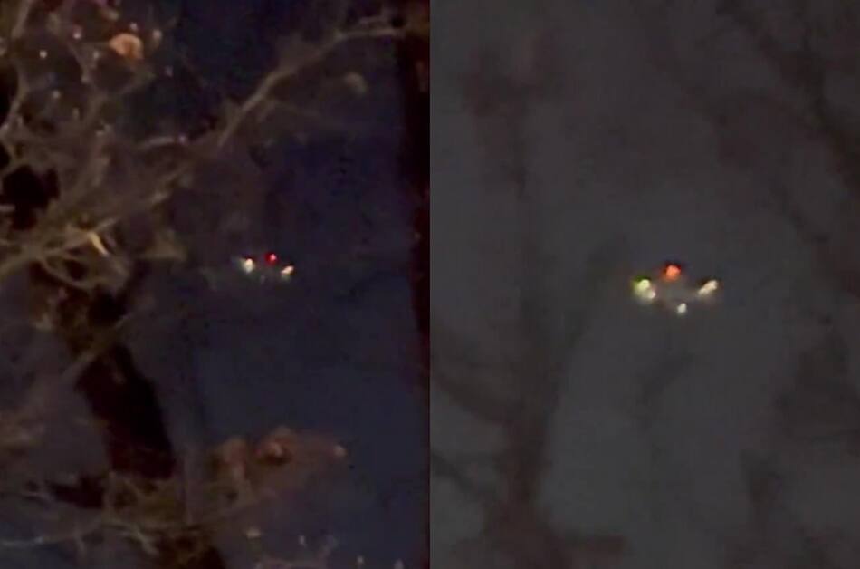 Drones en Nueva Jersey. Fotos: capturas de video