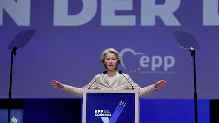 Ursula von der Leyen, presidenta de la Comisión Europea. Foto: Reuters