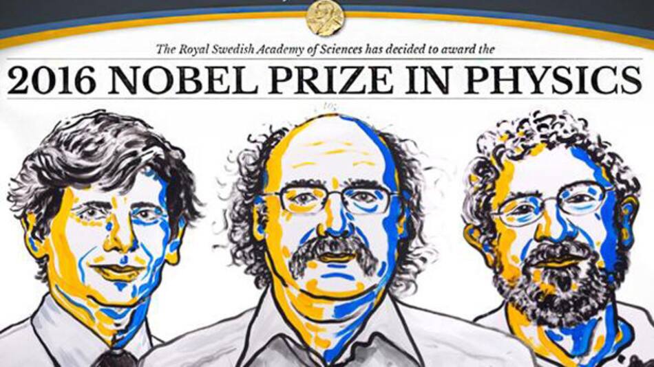 Nobel de Física 2016 a Thouless, Haldane y Kosterlitz
