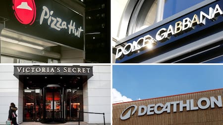 Marcas internacionales que podrían llegar a la Argentina. Fotos Reuters y Unsplash