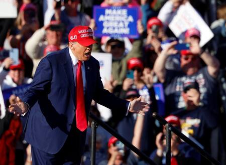 Donald Trump, expresidente de EEUU. Foto: Reuters