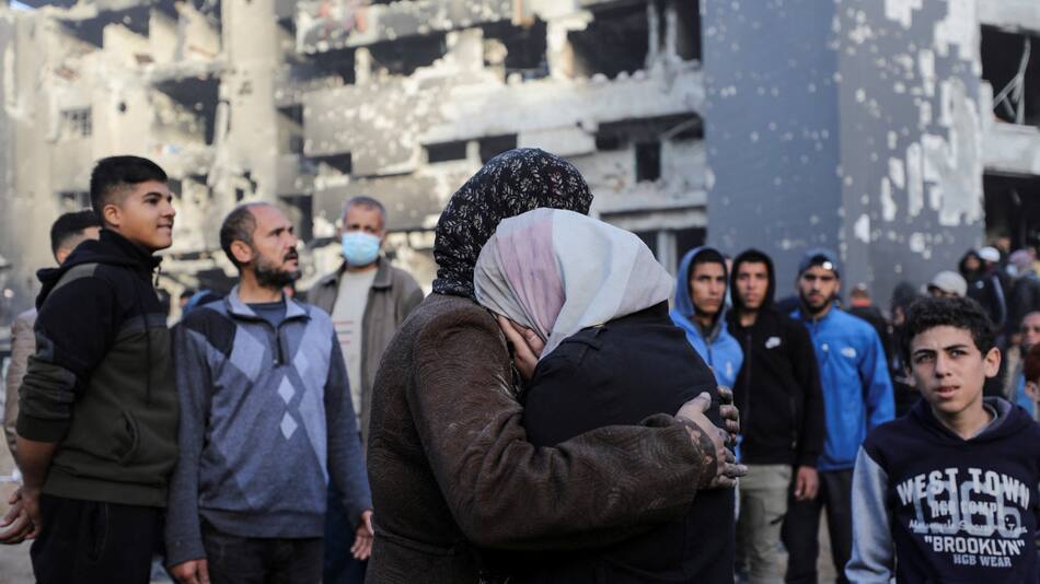 Destrucción del hospital Al Shifa, Franja de Gaza. Foto: Reuters.