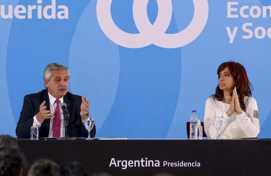 Alberto Fernández y Cristina Fernández de Kirchner, AGENCIA NA
