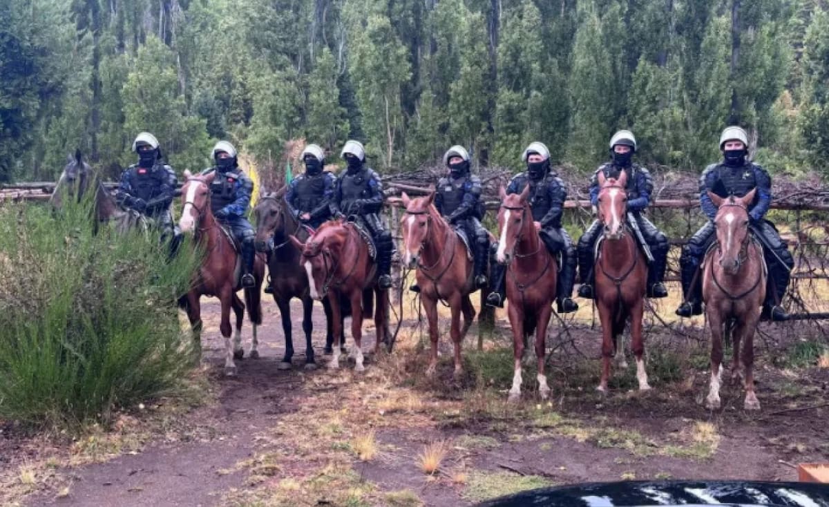 Mapuches liberaron un predio en Bariloche pero negaron la restitución a los dueños.